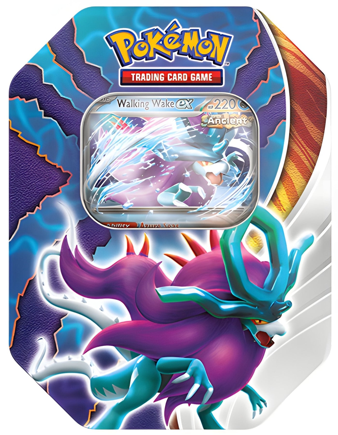 Pokemon TCG: Paradox Clash - Walking Wake ex Tin