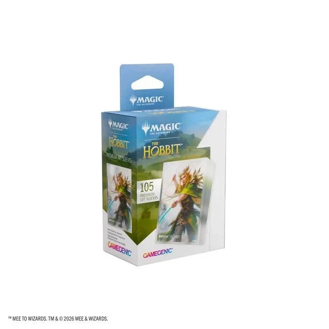 Gamegenic - Magic: The Gathering The Hobbit Premium Art Sleeves - Thranduil, Sindarin Liege