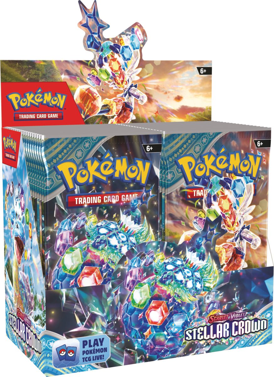 Pokemon TCG: Scarlet & Violet 7 - Stellar Crown Booster Box